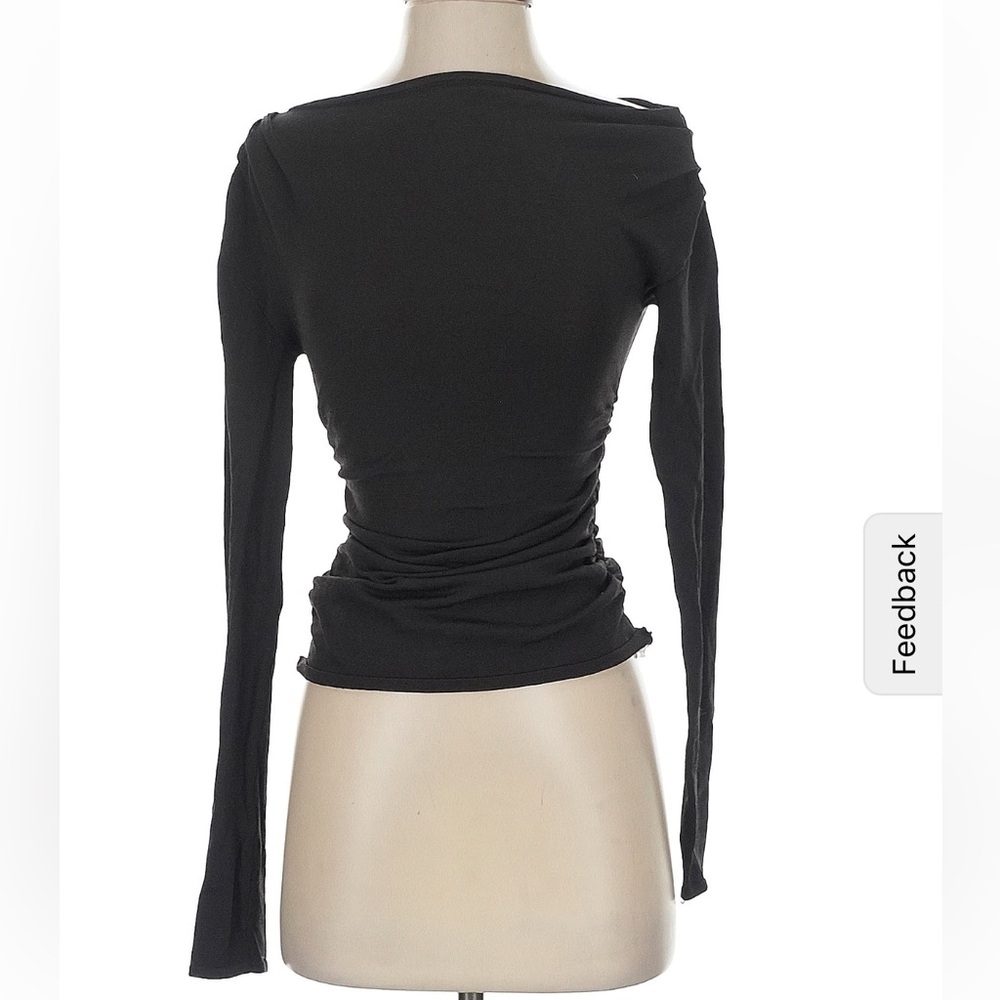 DISSH Boat neck long sleeve top